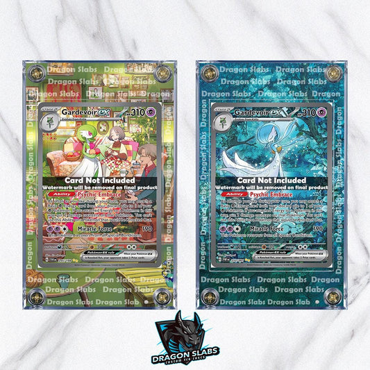 X2 Pokemon Gardevoir Ex 233/091 & 245/198 Paldean Fates Extended Artwork Cases