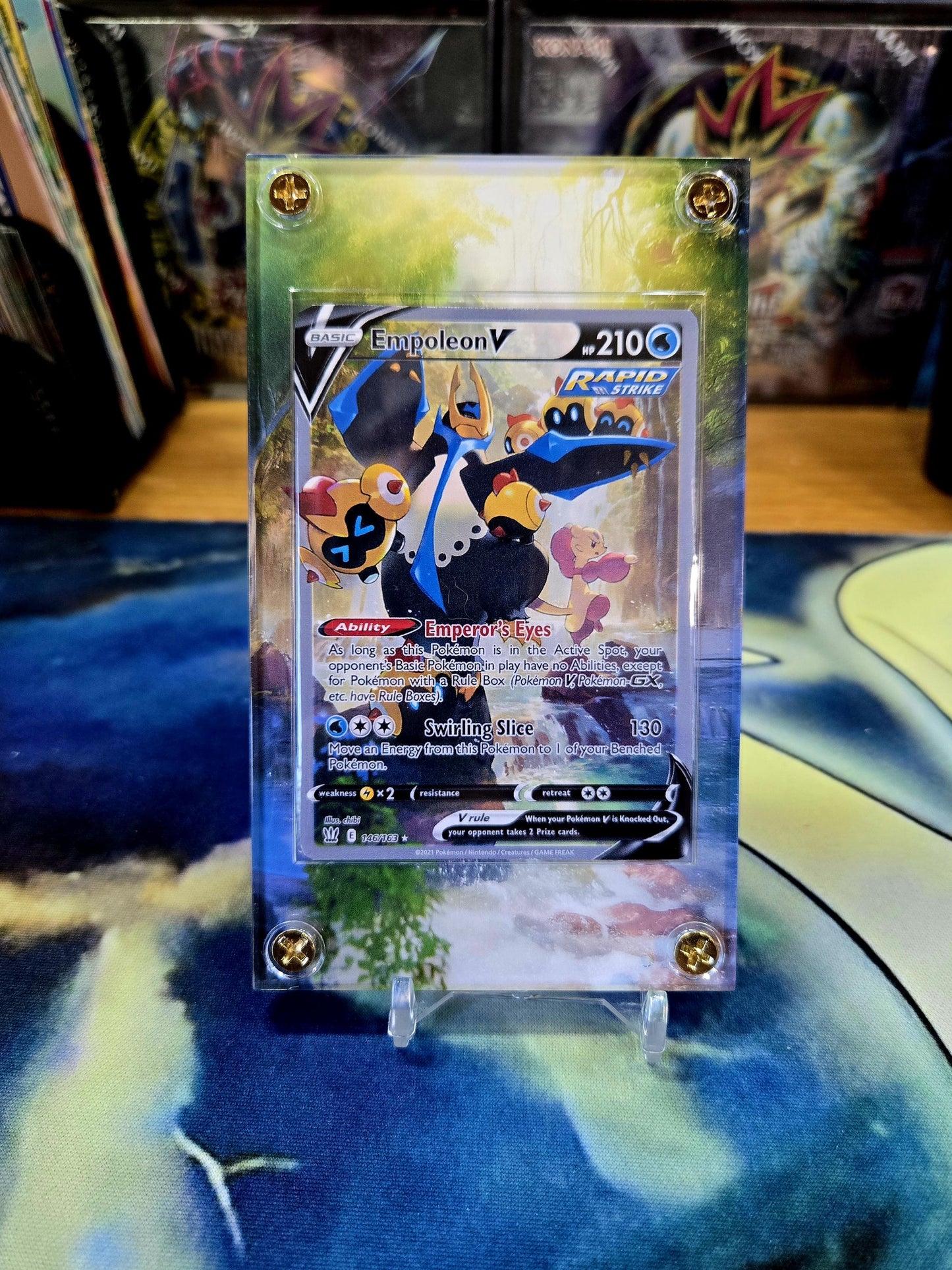 Empoleon V Alt Art 146/163 Battle Styles Extended Artwork Case
