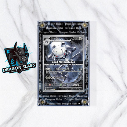 Pokemon Steelix 150/132 IR Mega Evolution Extended Art Custom Case