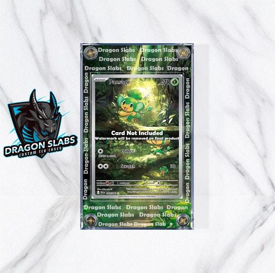 Pokemon Pansage IR 089/086 Black Bolt Extended Artwork Case