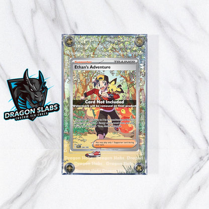 Pokemon Ethan's Adventure 236/182 191/182 Destined Rival Extended Art Case