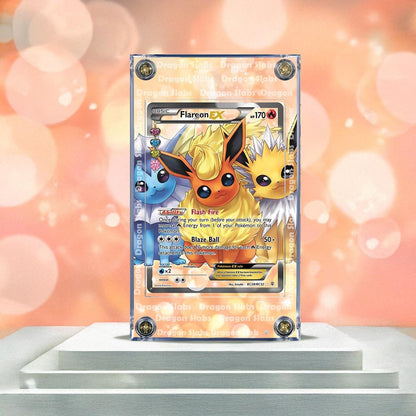 Pokemon Flareon EX RC28-32 Generations Radiant Collection Extended Artwork Case