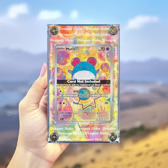 Pokemon Marill IR 232/217 Ascended Heroes Extended Artwork Case