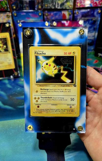 Pokemon Pikachu Black Star Promo #4 Extended Art Custom Case