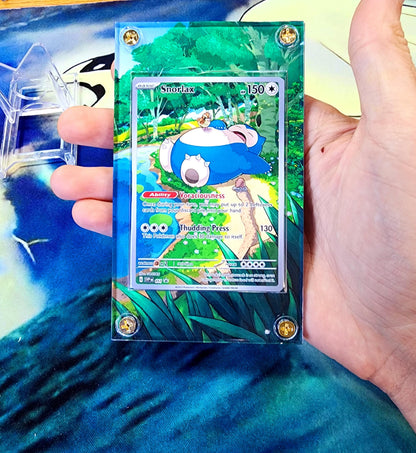 Pokemon Snorlax SVP051 Promo Pokemon 151 Custom Case Extended Artwork