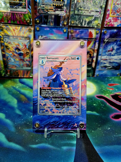 Pokemon Samurott IR 107/086 White Flare Extended Art Case