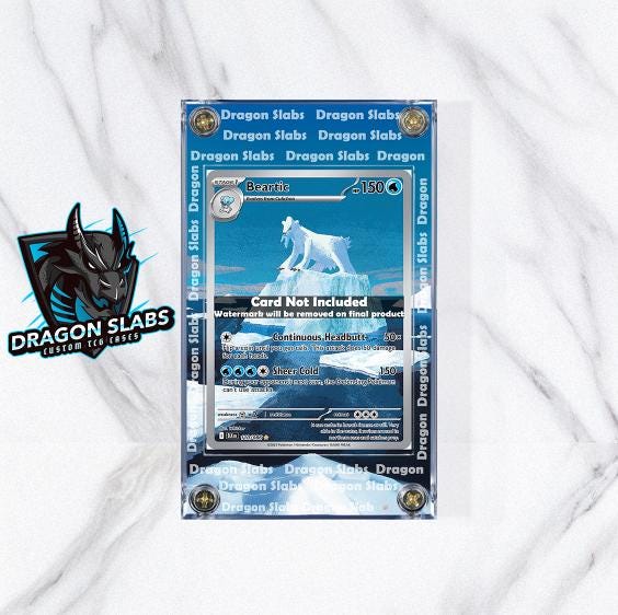 Pokemon Beartic IR 110/086 Black Bolt Extended Artwork Case