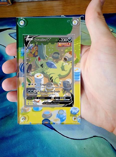 Pokemon Tyranitar V SWSH05 155 Battle Styles Extended Artwork Case