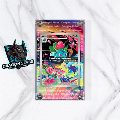 Pokemon Ivysaur IR Mega Evolution 134/132 Extended Art Custom Case
