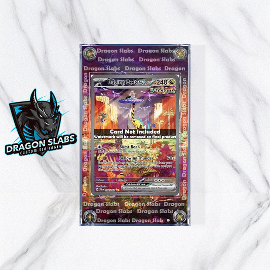 Pokemon Raging Bolt EX 208 Silver Tempest Extended Art Case