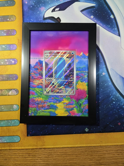Wailord 162 Journey Together Pokemon Extended Art Frame 5x7 Frame